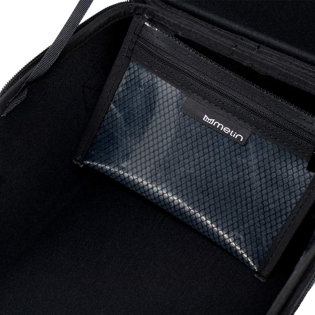 3 Hat Travel Case - Black
