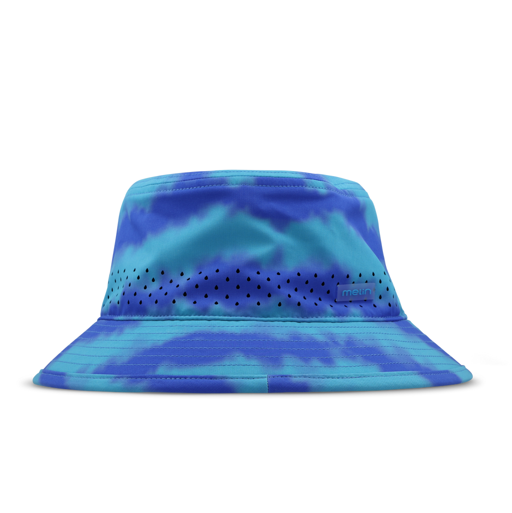Caddy Neon Tie Dye Hydro - Electric Blue