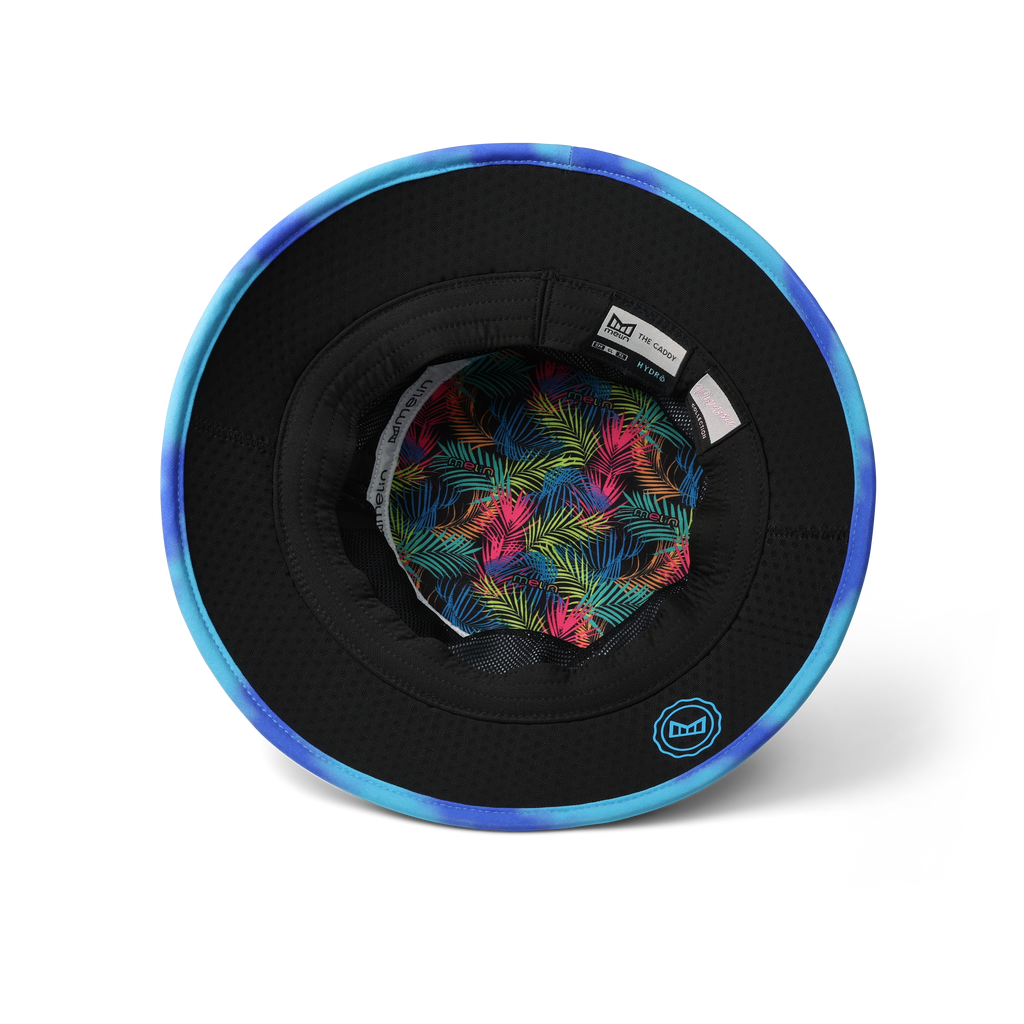Caddy Neon Tie Dye Hydro - Electric Blue